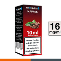 NIKOLIQUIDS KAFFEE 16mg 2