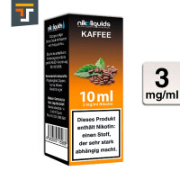 NIKOLIQUIDS KAFFEE 3mg 2