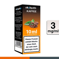 NIKOLIQUIDS KAFFEE 3mg 3