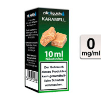NIKOLIQUIDS KARAMELL 0mg gallery