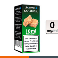 NIKOLIQUIDS KARAMELL 0mg 2