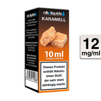 NIKOLIQUIDS KARAMELL 12mg gallery