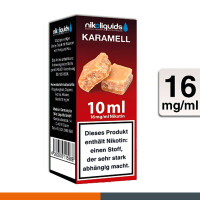 NIKOLIQUIDS KARAMELL 16mg 2
