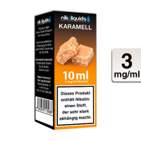 NIKOLIQUIDS KARAMELL 3mg gallery