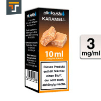 NIKOLIQUIDS KARAMELL 3mg 2