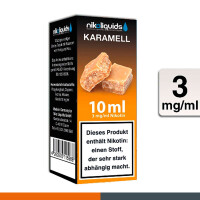 NIKOLIQUIDS KARAMELL 3mg 3