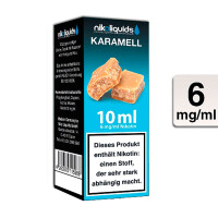 NIKOLIQUIDS KARAMELL 6mg gallery