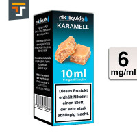 NIKOLIQUIDS KARAMELL 6mg 3