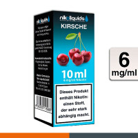 NIKOLIQUIDS KIRSCHE 6mg 2