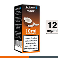 NIKOLIQUIDS KOKOS 12mg 2
