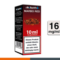 NIKOLIQUIDS MARBO RED 16mg 2