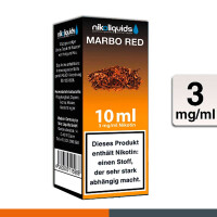 NIKOLIQUIDS MARBO RED 3mg 3