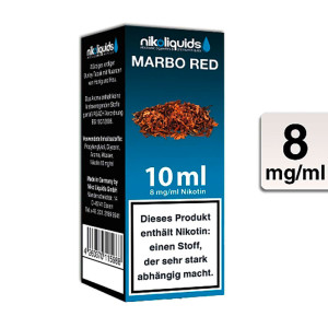 E-Liquid NIKOLIQUIDS Marbo Red 8 mg