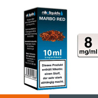 NIKOLIQUIDS MARBO RED 8mg 3