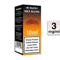 E-Liquid NIKOLIQUIDS Mex Blend 3 mg
