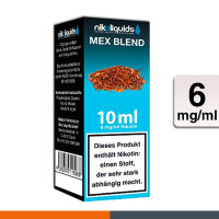 NIKOLIQUIDS MEX BLEND 6mg 2
