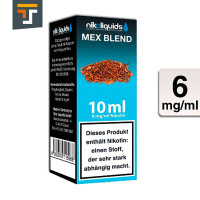 NIKOLIQUIDS MEX BLEND 6mg 3