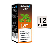 NIKOLIQUIDS Mint 12mg gallery