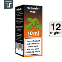 NIKOLIQUIDS Mint 12mg 2