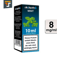 NIKOLIQUIDS Mint 8mg 2