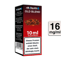 NIKOLIQUIDS OLD BLEND 16mg gallery