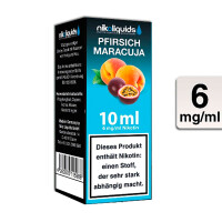 NIKOLIQUIDS Pfirsich-Maracuja 6mg gallery
