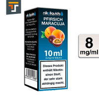 NIKOLIQUIDS PFIR-MARACUJA 8mg 3