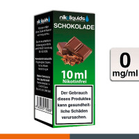 NIKOLIQUIDS SCHOKOLADE 0mg 2