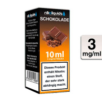 NIKOLIQUIDS SCHOKOLADE 3mg gallery