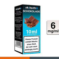 NIKOLIQUIDS SCHOKOLADE 6mg 2