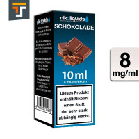 NIKOLIQUIDS SCHOKOLADE 8mg 2