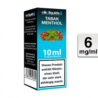NIKOLIQUIDS TABAK MENTHOL 6mg gallery