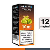NIKOLIQUIDS TRAUBE 12mg 3
