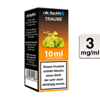 NIKOLIQUIDS TRAUBE 3mg gallery