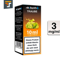 NIKOLIQUIDS TRAUBE 3mg 3