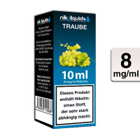 NIKOLIQUIDS TRAUBE 8mg gallery