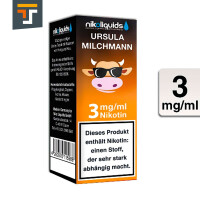 NIKOLIQUIDS URSULA MILCHMANN 3mg 2