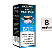 NIKOLIQUIDS Ursula Milchmann 8mg 50PG/50VG 1