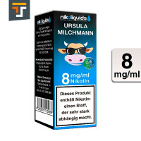 NIKOLIQUIDS Ursula Milchmann 8mg 50PG/50VG 2
