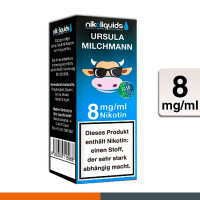 NIKOLIQUIDS Ursula Milchmann 8mg 50PG/50VG 3