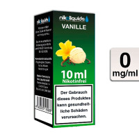 NIKOLIQUIDS VANILLE 0mg gallery