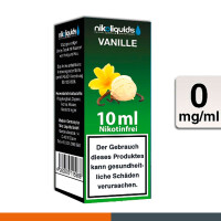 NIKOLIQUIDS VANILLE 0mg 2