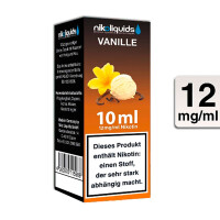 NIKOLIQUIDS VANILLE 12mg gallery