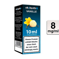 NIKOLIQUIDS VANILLE 8mg gallery
