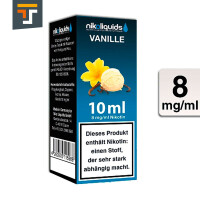 NIKOLIQUIDS VANILLE 8mg 2