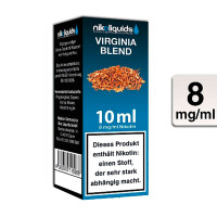 NIKOLIQUIDS Virginia Blend 8mg gallery