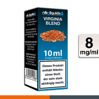 NIKOLIQUIDS Virginia Blend 8mg 3