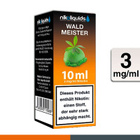NIKOLIQUIDS Waldmeister 3mg 2