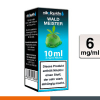 NIKOLIQUIDS WALDMEISTER 6mg 3