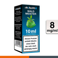 NIKOLIQUIDS WALDMEISTER 8mg 2